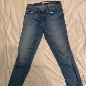 J-Brand, size 27, light wash jeans
